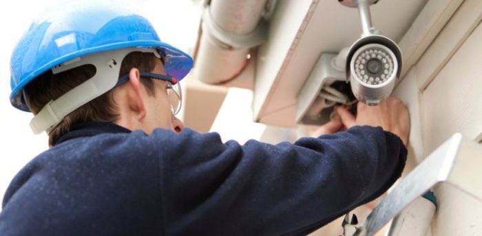 Монтаж систем видеонаблюдения