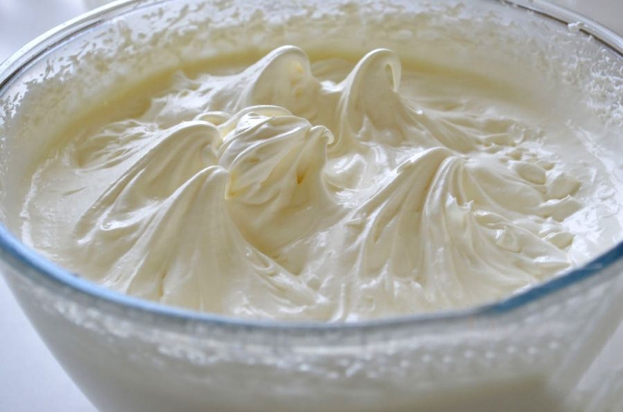 Крем из взбитых сливок и сметаны ~ Домашние рецепты